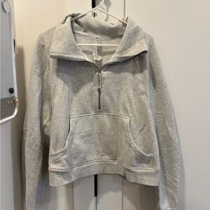 Lululemon Athletica Light Gray Hoodie